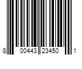 Barcode Image for UPC code 800443234501