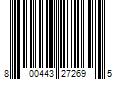 Barcode Image for UPC code 800443272695