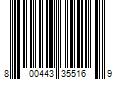 Barcode Image for UPC code 800443355169