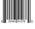 Barcode Image for UPC code 800443410769