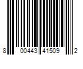 Barcode Image for UPC code 800443415092