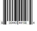 Barcode Image for UPC code 800443441084