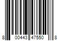 Barcode Image for UPC code 800443475508