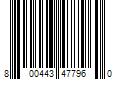 Barcode Image for UPC code 800443477960