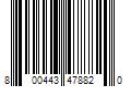 Barcode Image for UPC code 800443478820