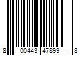 Barcode Image for UPC code 800443478998