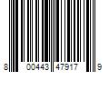 Barcode Image for UPC code 800443479179