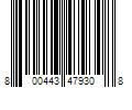 Barcode Image for UPC code 800443479308