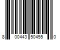 Barcode Image for UPC code 800443504550