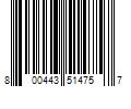 Barcode Image for UPC code 800443514757