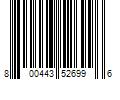 Barcode Image for UPC code 800443526996