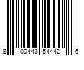 Barcode Image for UPC code 800443544426