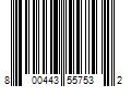 Barcode Image for UPC code 800443557532. Product Name: YOULY Orange/Blue Dog Float, Small, Orange / Blue