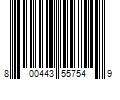 Barcode Image for UPC code 800443557549