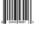 Barcode Image for UPC code 800443565513