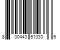 Barcode Image for UPC code 800443610336