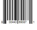 Barcode Image for UPC code 800443690871