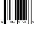 Barcode Image for UPC code 800443997703