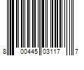 Barcode Image for UPC code 800445031177