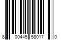 Barcode Image for UPC code 800445580170