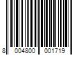 Barcode Image for UPC code 8004800001719