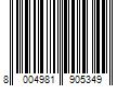 Barcode Image for UPC code 8004981905349