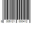 Barcode Image for UPC code 8005121000412