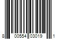 Barcode Image for UPC code 800554030191