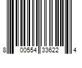 Barcode Image for UPC code 800554336224