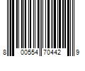 Barcode Image for UPC code 800554704429