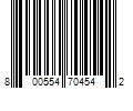 Barcode Image for UPC code 800554704542