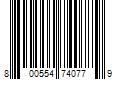 Barcode Image for UPC code 800554740779