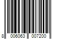 Barcode Image for UPC code 8006063007200