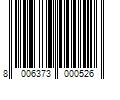 Barcode Image for UPC code 8006373000526