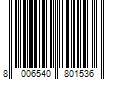 Barcode Image for UPC code 8006540801536