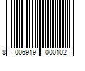 Barcode Image for UPC code 8006919000102