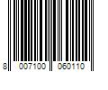 Barcode Image for UPC code 8007100060110