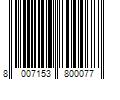 Barcode Image for UPC code 8007153800077