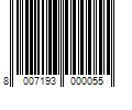 Barcode Image for UPC code 8007193000055