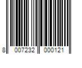 Barcode Image for UPC code 8007232000121