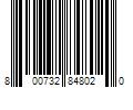 Barcode Image for UPC code 800732848020