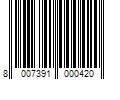 Barcode Image for UPC code 8007391000420