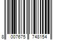 Barcode Image for UPC code 8007675748154