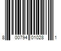 Barcode Image for UPC code 800794010281