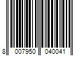 Barcode Image for UPC code 8007950040041