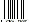 Barcode Image for UPC code 8008000630076