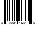 Barcode Image for UPC code 800844442048