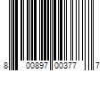 Barcode Image for UPC code 800897003777