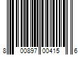 Barcode Image for UPC code 800897004156