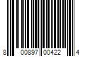 Barcode Image for UPC code 800897004224